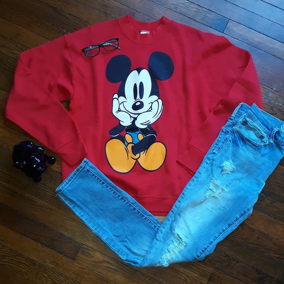 Vintage Other - Vintage 80's Mickey & Co. Sweatshirt Mickey Mouse